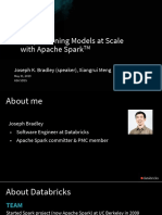 Deep Learning Models at Scale With Apache Spark: May 31, 2019 Asa Sdss