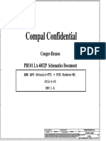 Compal Confidential: Couger-Brazos PBU01 LA-6852P Schematics Document