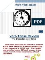 Overview Verb Tenses