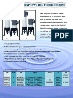 HXP Upvc Bag Filter Housing: Product Merits