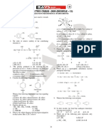 P L U S T W O C R A S H - 2 0 2 0 (M O D U L E - 1 1) : Reaction Mechanism & Hydroarbons