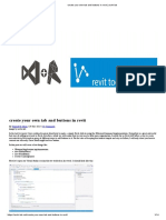Create Your Own Tab and Buttons in Revit