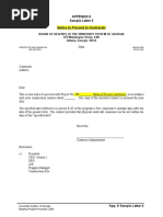 Notice To Proceed To Contractor: Appendix 8 Sample Letter 2