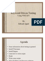 Keyword Driven Testing: Using WRSAFS