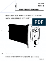 Mini-Line 500 Hand-Automatic Station With Adjustable Set Poi