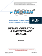 Design, Operation & Maintenance Manual: Industrial Fixed Aerosol Fire Suppression System