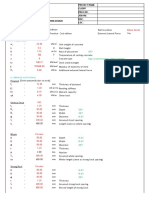 Below Grade: 1.) A.) Project Data