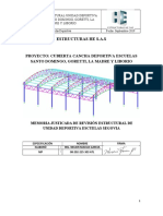 Memoria de Calculo Unidad Deportiva - Escuelas Segovia REV2