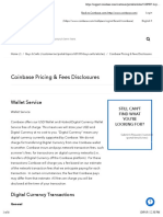 Coinbase Pricing & Fees Disclosures