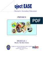 Module 1 Physics Basic Science PDF