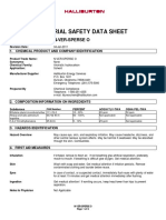 Material Safety Data Sheet: N-Ver-Sperse O