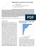 Digital Marketing and Its Analysis: S Yogesh, N Sharaha