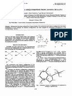 Me/C/oH Me/c/c Me/C/C: Bullatantriol, A Sesquiterpene From Annona Bullata