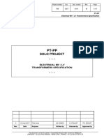 199-GST-0101-RevA - Electrical MV LV Transformers Specification