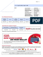 E-Statement of Account: Hans Rudolf Begonte Tamidles