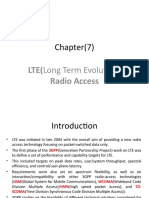 Chapter (7) : LTE (Long Term Evolution) Radio Access