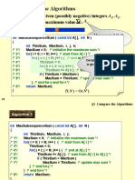 3 Compare The Algorithms:, A,, A, Find The Maximum Value of