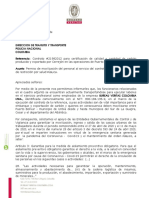 Carta Direccion de Transporte y Transito y Polinal - Covid 19 FIRMADA