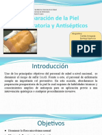 Manejo de La Piel Pre Operatoria y Antisépticos