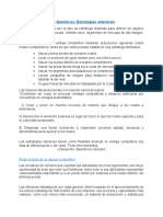 TEMA III-Estrategias Genéricas-Estrategias Ofensivas: Elegir La Base de Un Ataque Competitivo