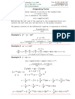 15.3 Integrating Factor