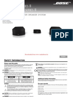 FR - M - Bose - Cinemate Ii Black