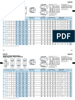 Nachi Angular Contact Bearings Dims
