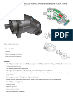 Rexroth Axial Piston A2FO Hydraulic Pump & A2FM Motor: Open and Closed Circuits