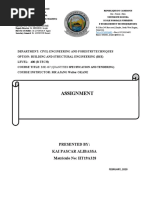 Assignment: Course Code: Edt 201