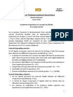 Examen Thermodynamique Appliquée 2017 - Principale