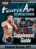 Fighter Abs - Supplement Guide