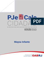 Apostila PJe Calc - Web PDF