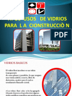 Tipos y Usos de Vidrios en La Construcción