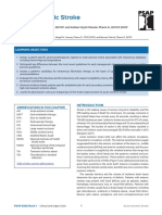 Acute Ischemic Stroke: by Steven H. Nakajima, Pharm.D., BCCCP and Katleen Wyatt Chester, Pharm.D., BCCCP, BCGP