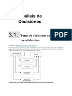 Análisis de Desiciones