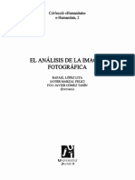 El Analisis de La Imagen Fotografica PEDRO POYATO SÁNCHEZ