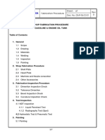 Shop Fabrication Procedure (Supply of Tank Option#3) PDF