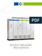 Emotron High Power Drive Solutions