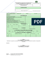 1CS-FR-0001 Plan de Marcha