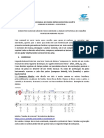 Conceitos Musicais Básicos para Fazermos A Análise Estrutural de Canções