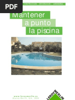 Mantenimiento de Piscinas