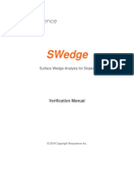 Swedge: Verification Manual