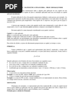 Juros Simples - Matemática Financeira - Prof. Edmar Junior