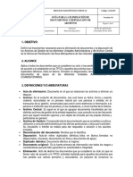 Guia para La Eliminacion de Documentos y Depuracion de Archivos