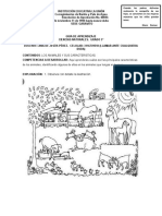 Cuarta Guia de Aprendizaje Gardo 4 Naturales Ana