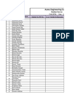 Sample For - Survey1sem