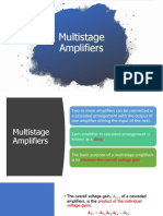 1 Multistage Amplifiers