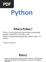 Introduction To Python