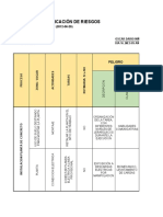 Matriz de Riesgo