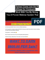 Want To Earn $600.00 PER Sale?